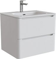 Iddis Тумба с раковиной Edifice 60 подвесная белая